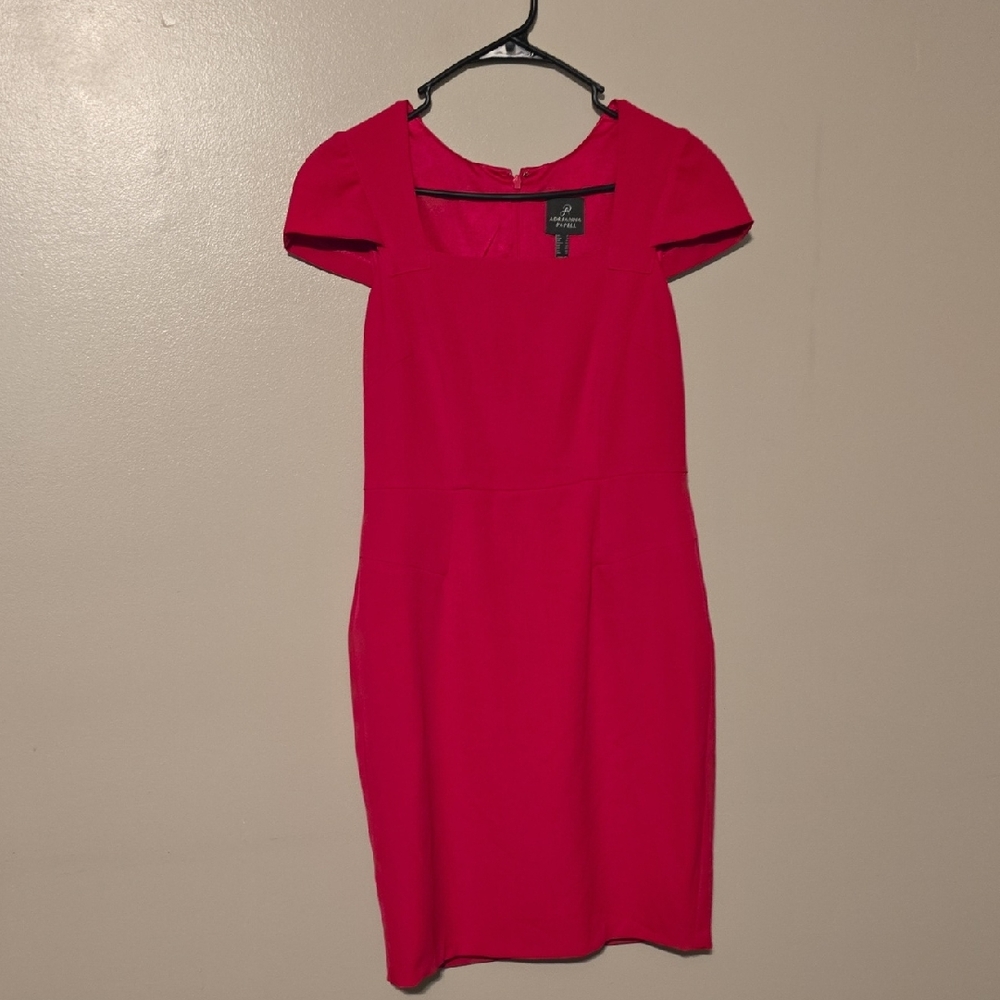 Adrianna Papell Fuchsia Mini‎ Dress Pink Womens Size 8